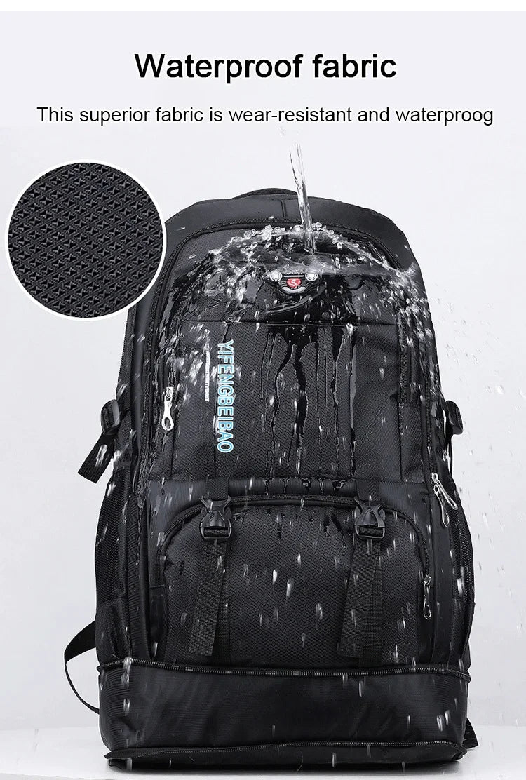 DURABAG™ | Large capacity expandable travel backpack